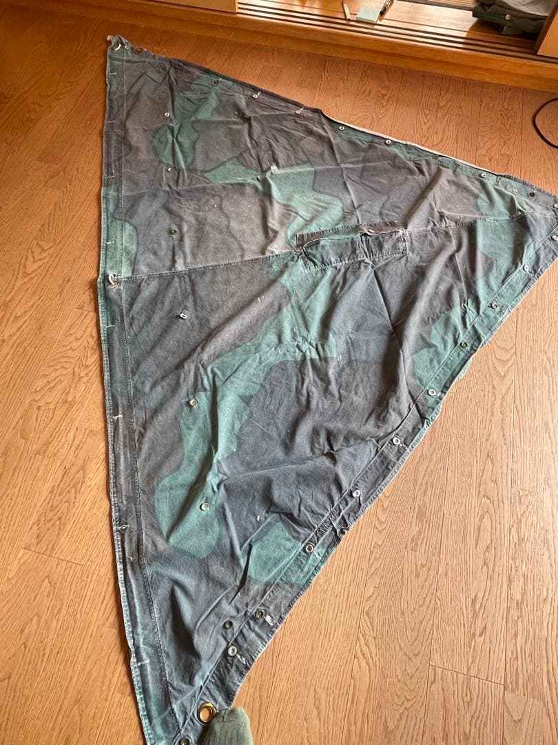 スウェーデン軍幕　used 4枚セット
