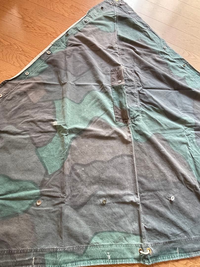 スウェーデン軍幕　used 4枚セット