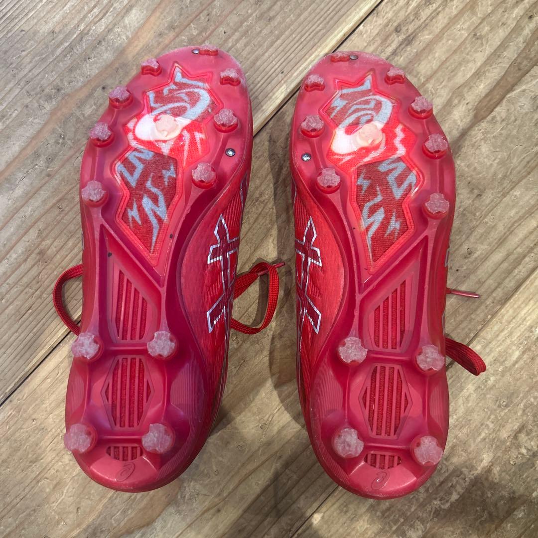ASICS DS LIGHT acrossPRO2 サッカーシューズ レッド