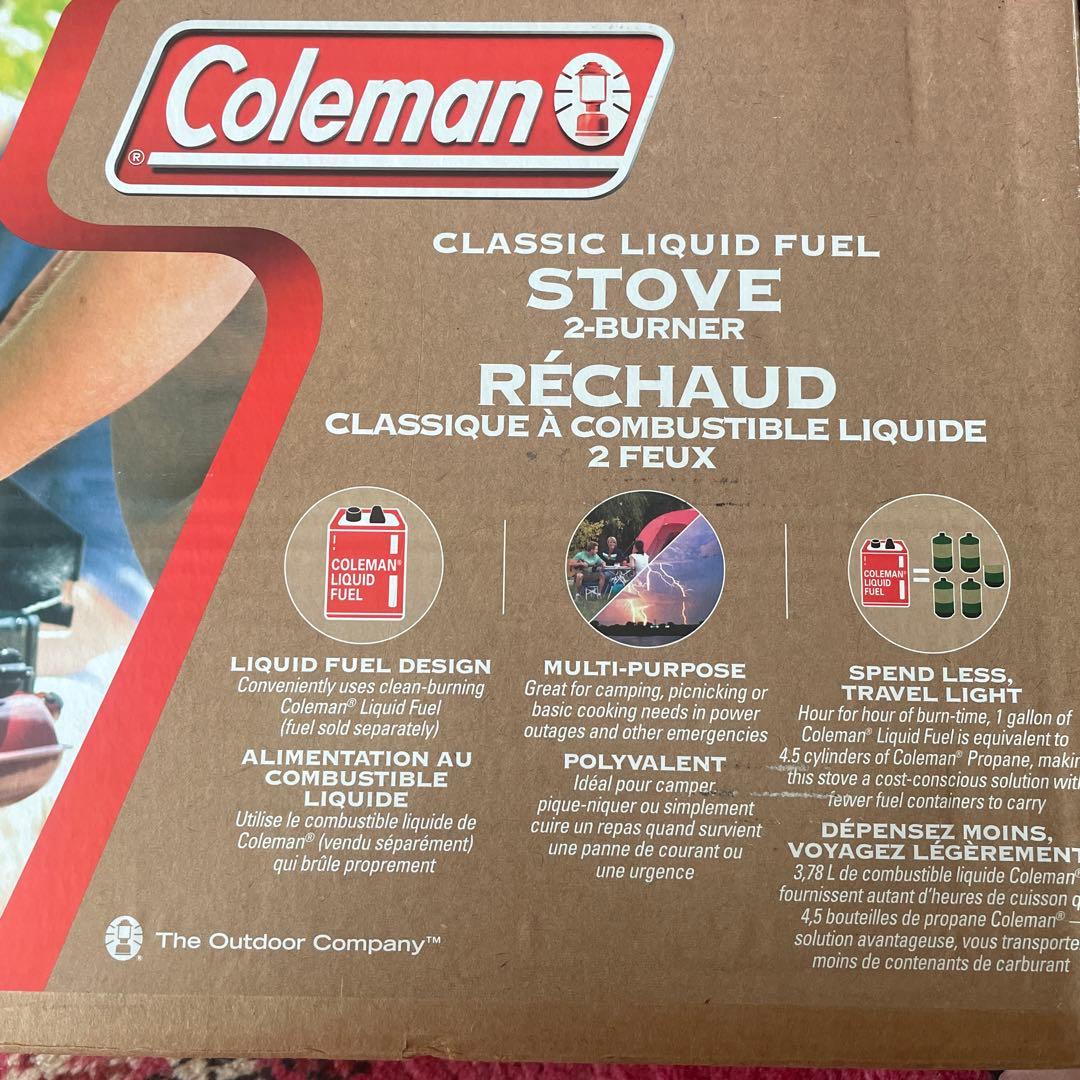 Coleman 425 液体燃料ツーバーナーコンロ 希少 新品未使用