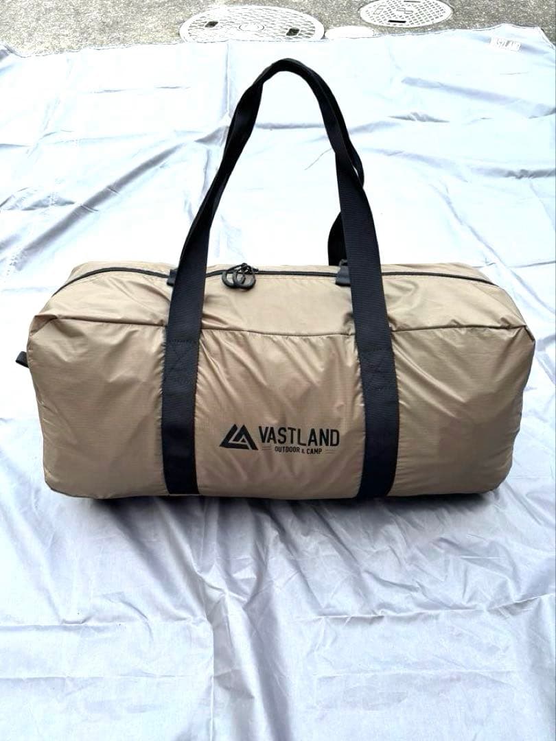 ※最終値下げ【試し張りのみ】VASTLAND2人用トンネルテントデュオ アルミP