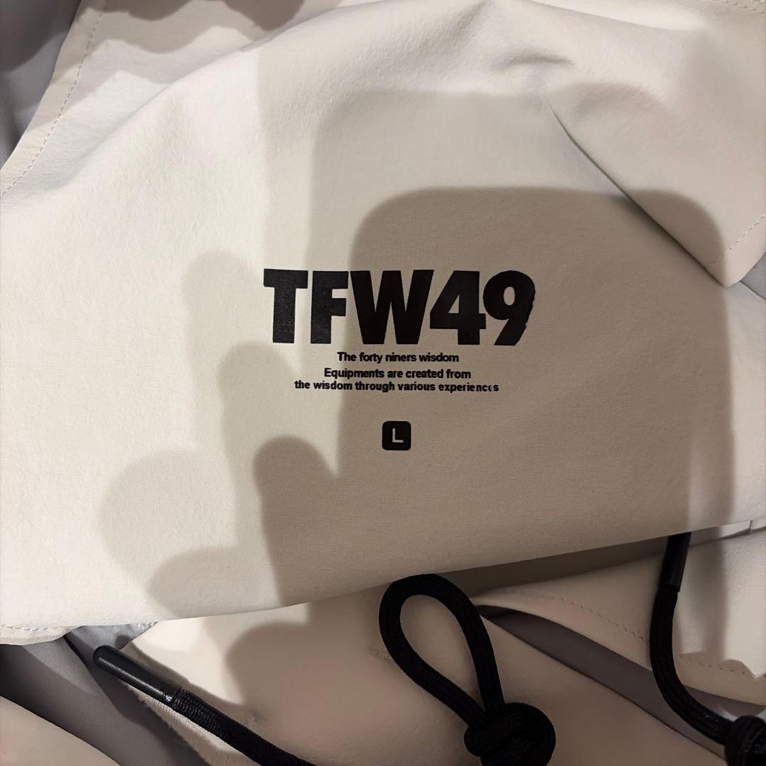 TFW49 NYLON 2WAY STRETCH PANTSオフホワイトL
