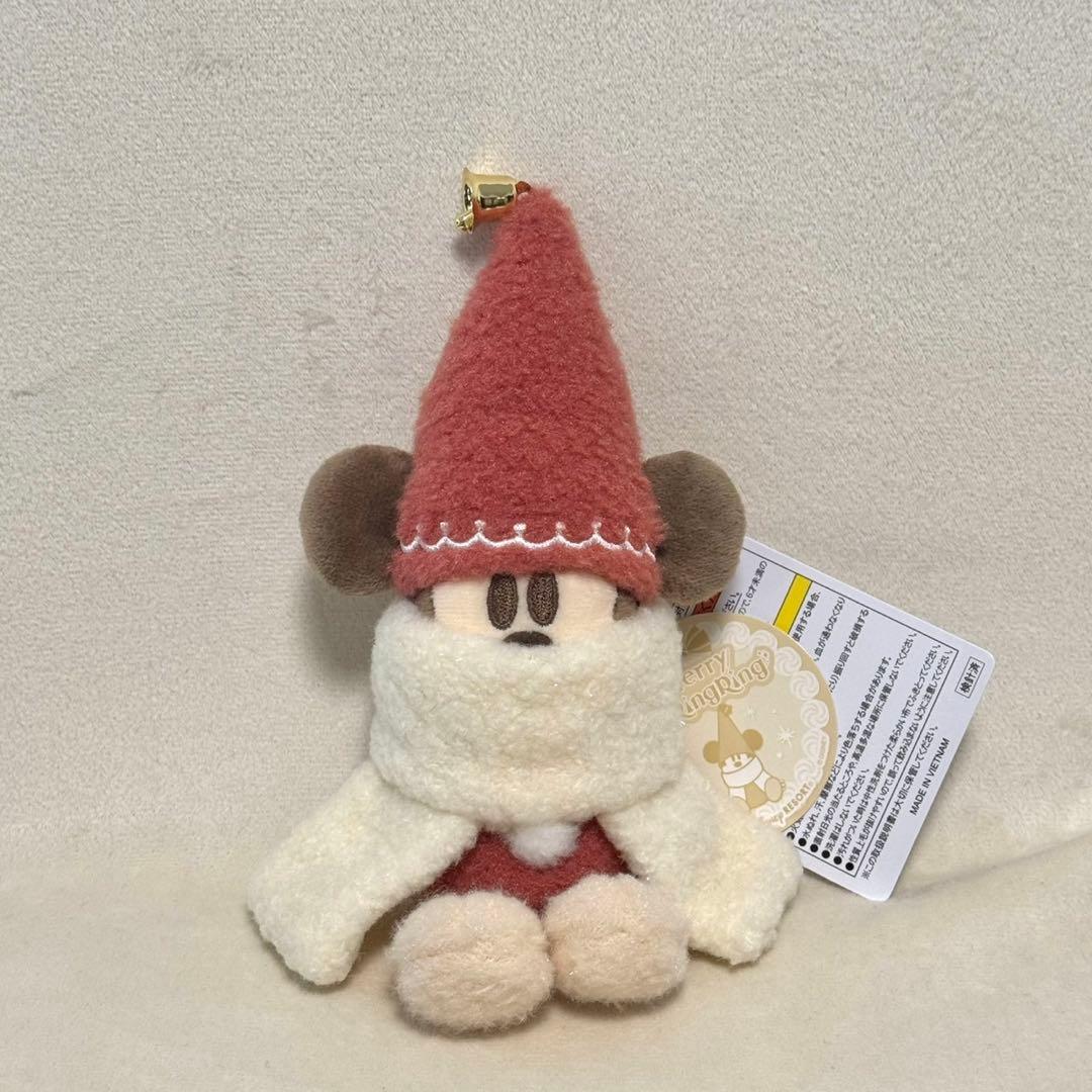 在庫残り2セット　リルリンリン　ぬいぐるみバッジ　水色　赤