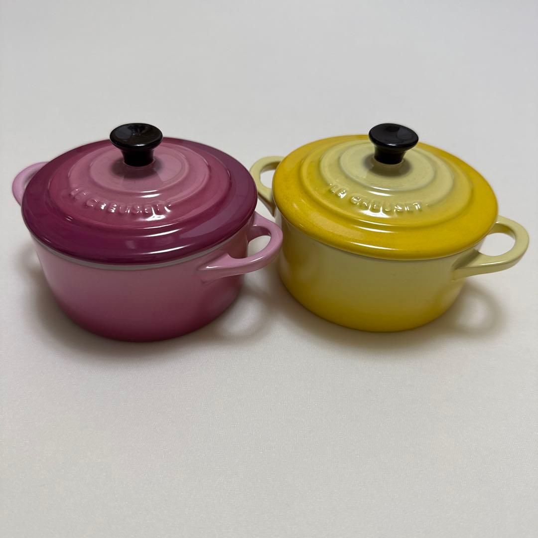 新品未使用 LE CREUSET ル・クルーゼ　ミニココット2組