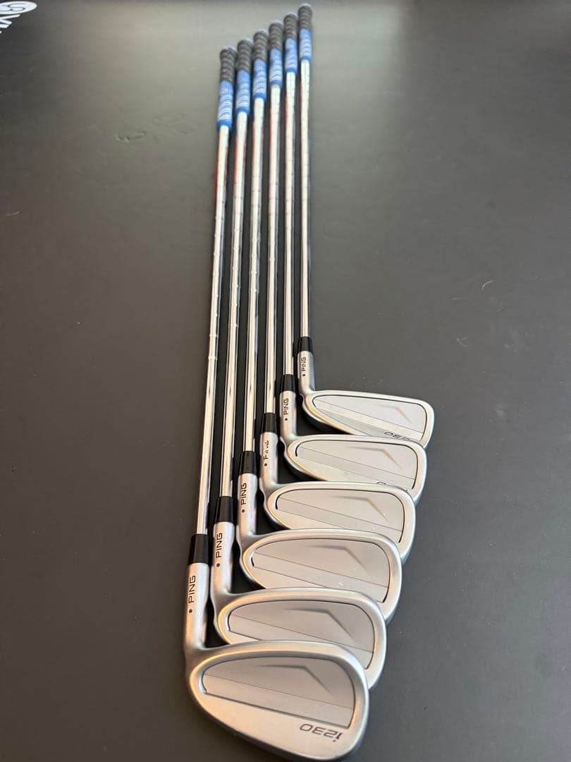 PING i230 W〜5i 6本セット　モーダス3 105s ライ角　ブルー