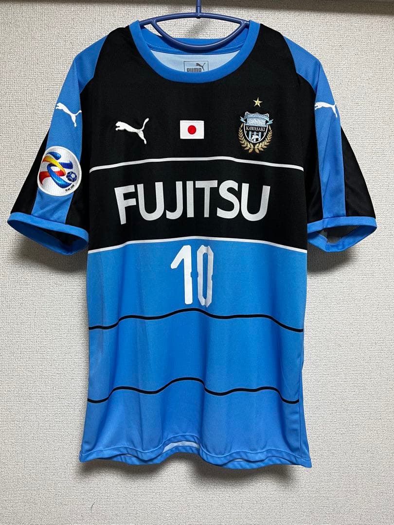 美品　川崎フロンターレ　XXL ユニフォーム　大島僚太　サイン入り　ACL