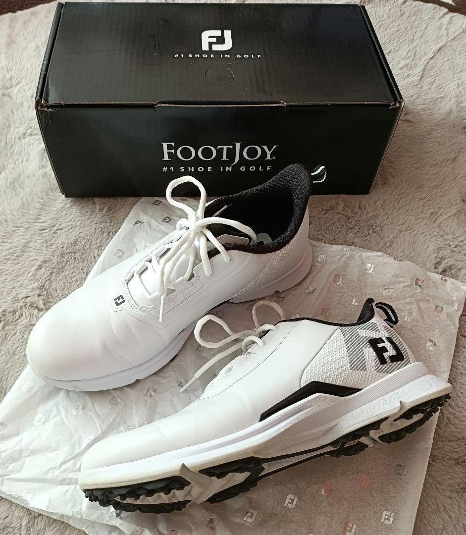 ヤーマン❤FootJoy ゴルフシューズ ホワイト 27.5cm