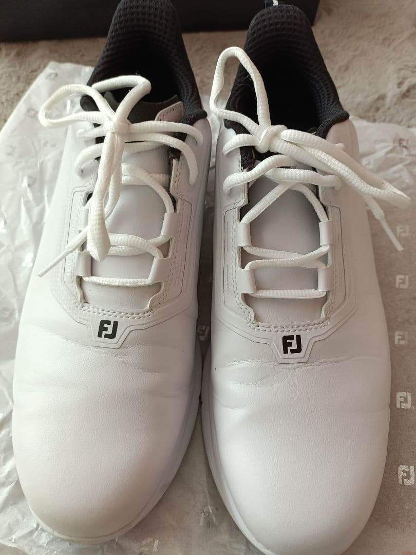ヤーマン❤FootJoy ゴルフシューズ ホワイト 27.5cm