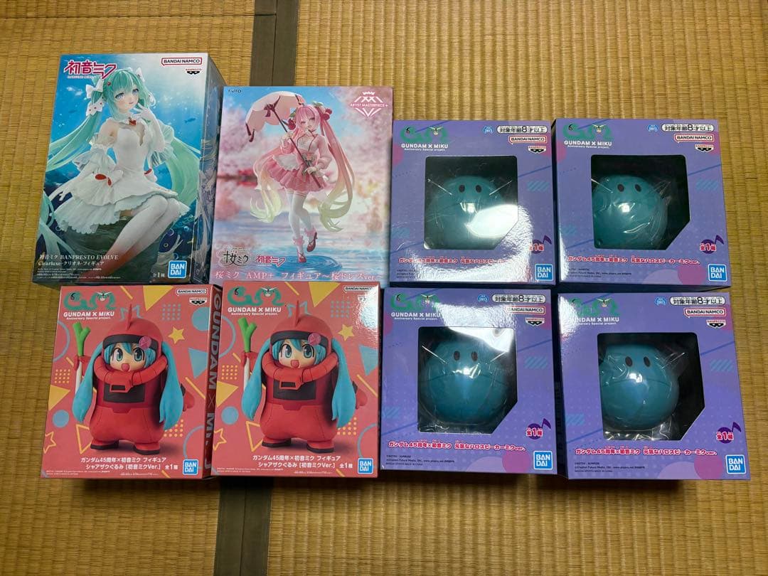 初音ミク フィギュア 7個セット