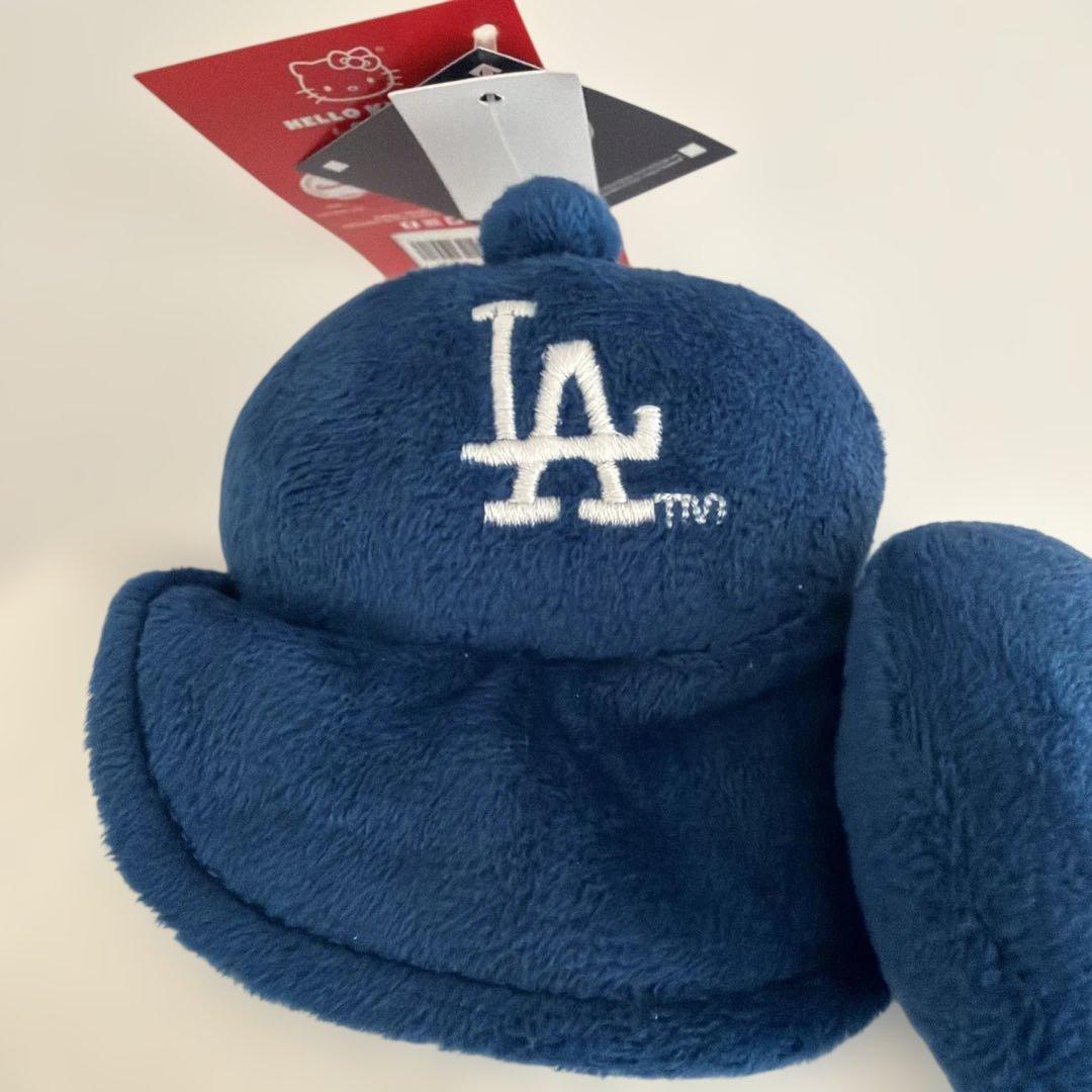激レア 30cm ハローキティ×ドジャース コラボ ぬいぐるみ MLB公式