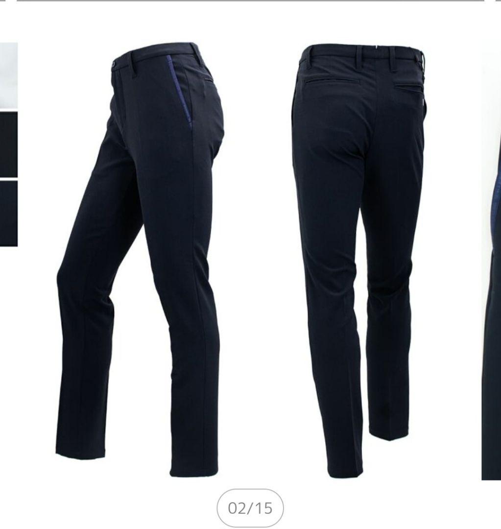 [週末限定]BRIEFING GOLF テーパードパンツ BRG251M21黒M