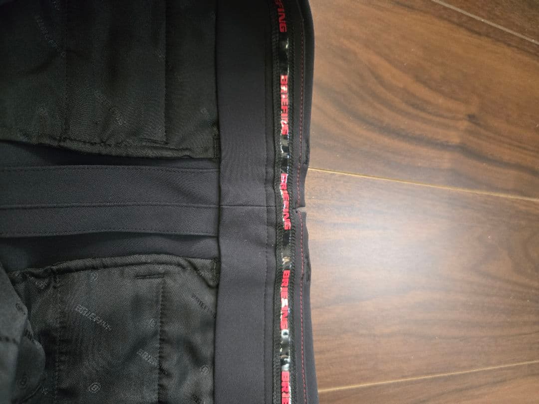 [週末限定]BRIEFING GOLF テーパードパンツ BRG251M21黒M