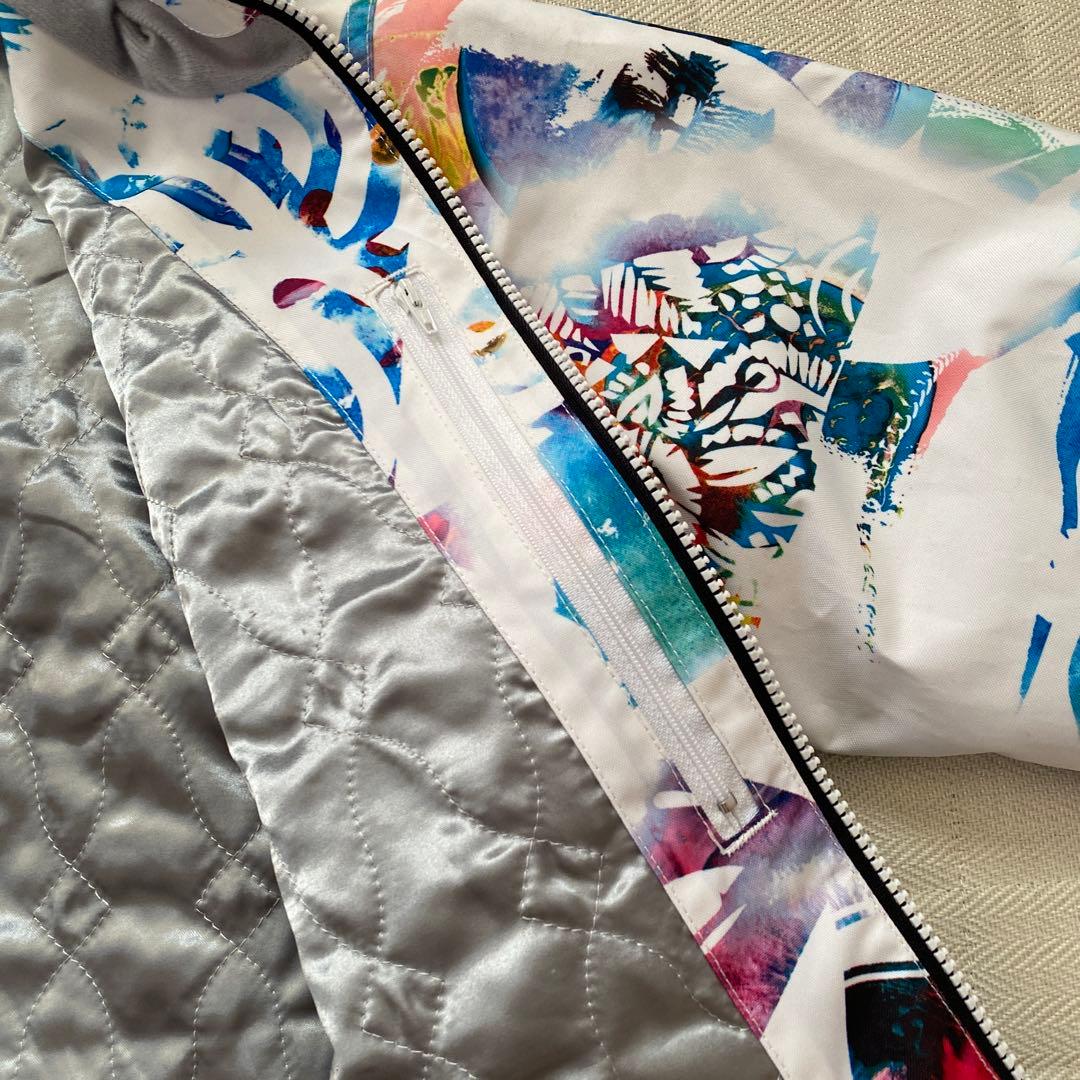 多色アートデザイン スノーボードジャケット
