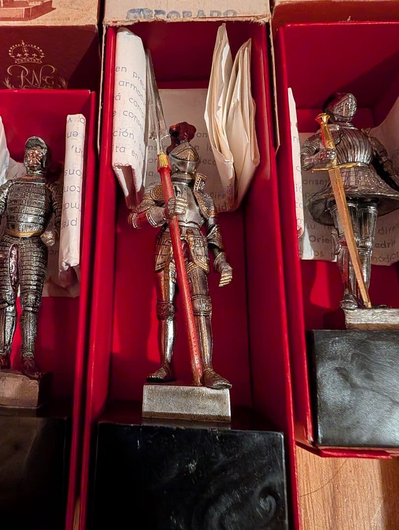 歴史的騎士フィギュアセット　スペイン　戦士　コレクション