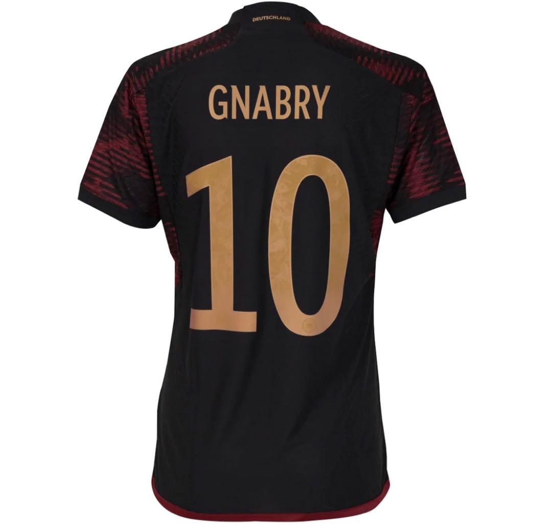 ドイツ代表 2022 アウェイ ユニフォーム 10 ニャブリ GNABRY