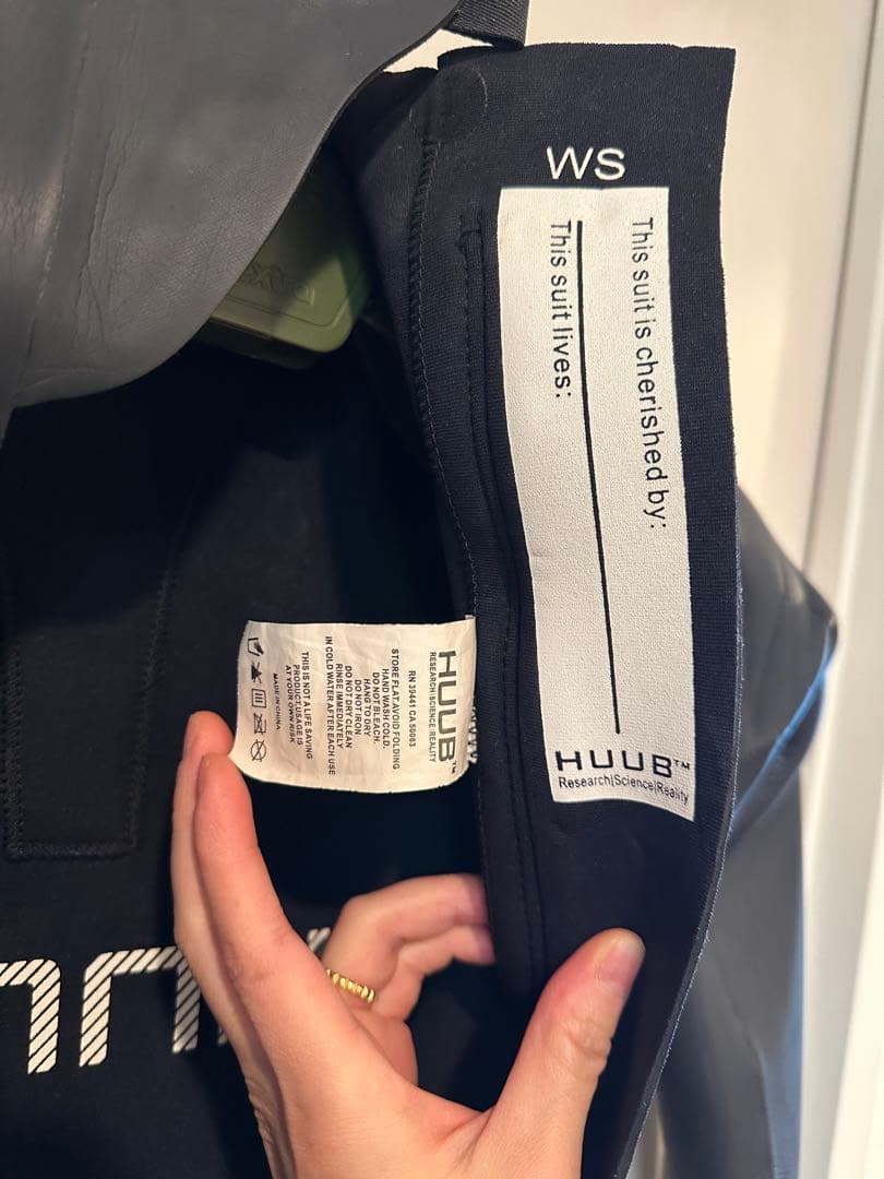 HUUB ウェットスーツ 収納バッグ付き トライアスロン サイズWS