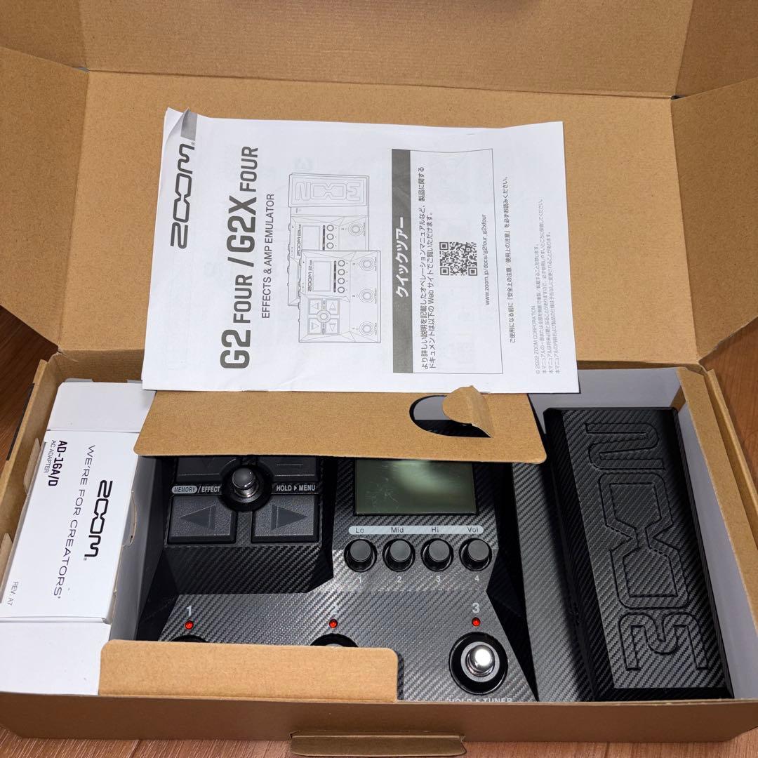 ギター ZOOM G2X FOUR