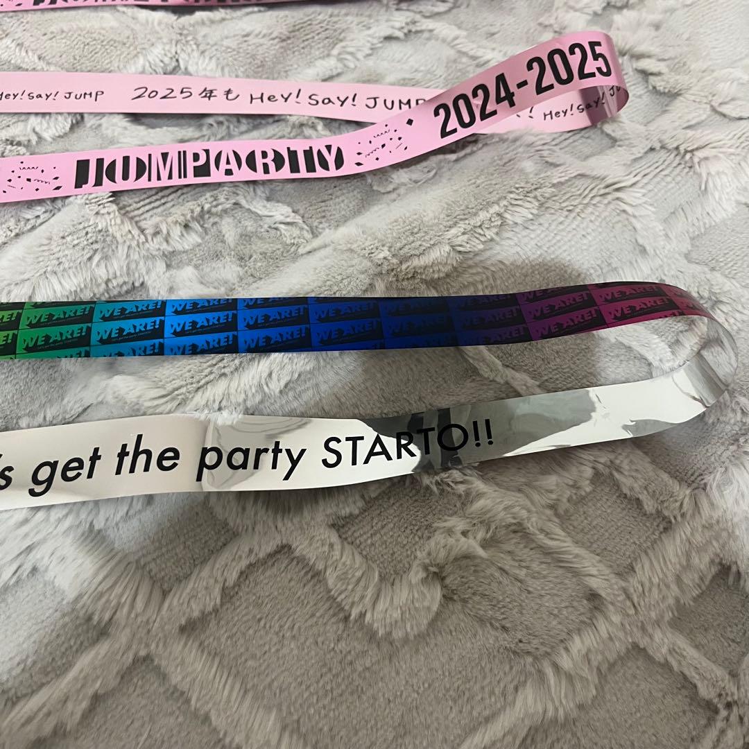 Hey!Say!JUMP JUMParty 2024-2025 銀テープ　知念