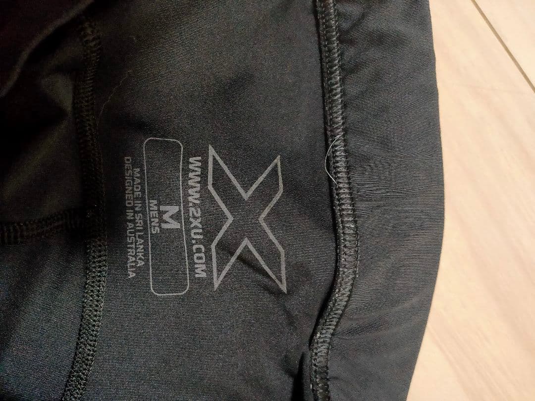 陸上 スパッツ 2xu M ブラック（11〜13日、値下げ中）