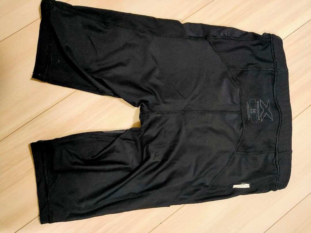 陸上 スパッツ 2xu M ブラック（11〜13日、値下げ中）