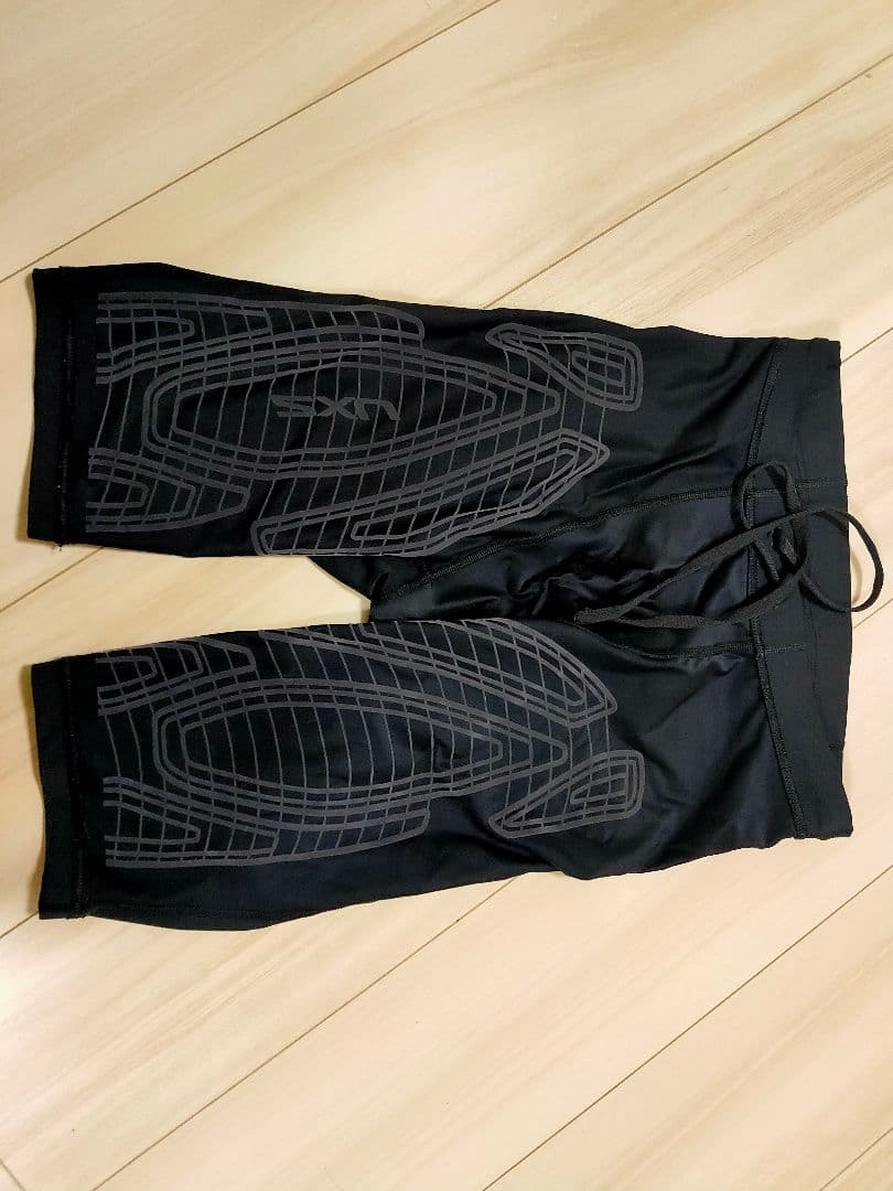 陸上 スパッツ 2xu M ブラック（11〜13日、値下げ中）