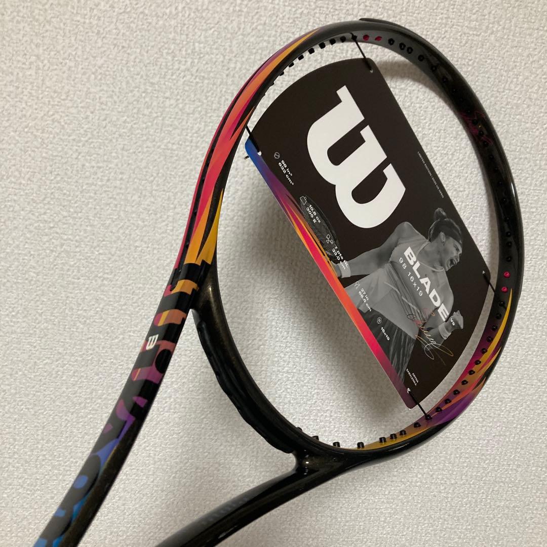 ラケット(硬式用) BLADE 98 V9 16X19 FIGHTER Saby Edition
