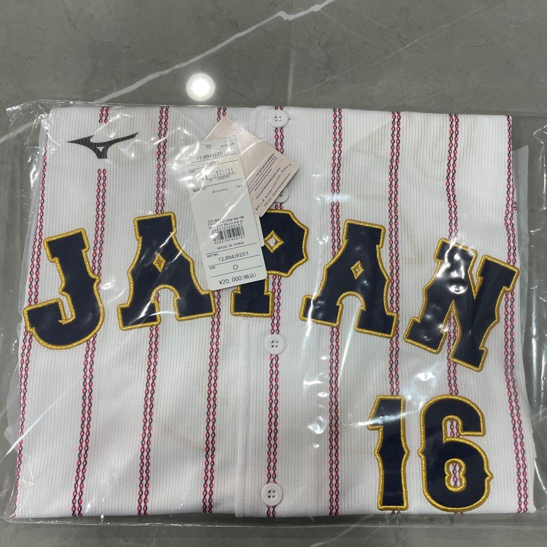 新品未使用品　大谷翔平 WBC2026 レプリカユニホーム　 Oサイズ　ホーム