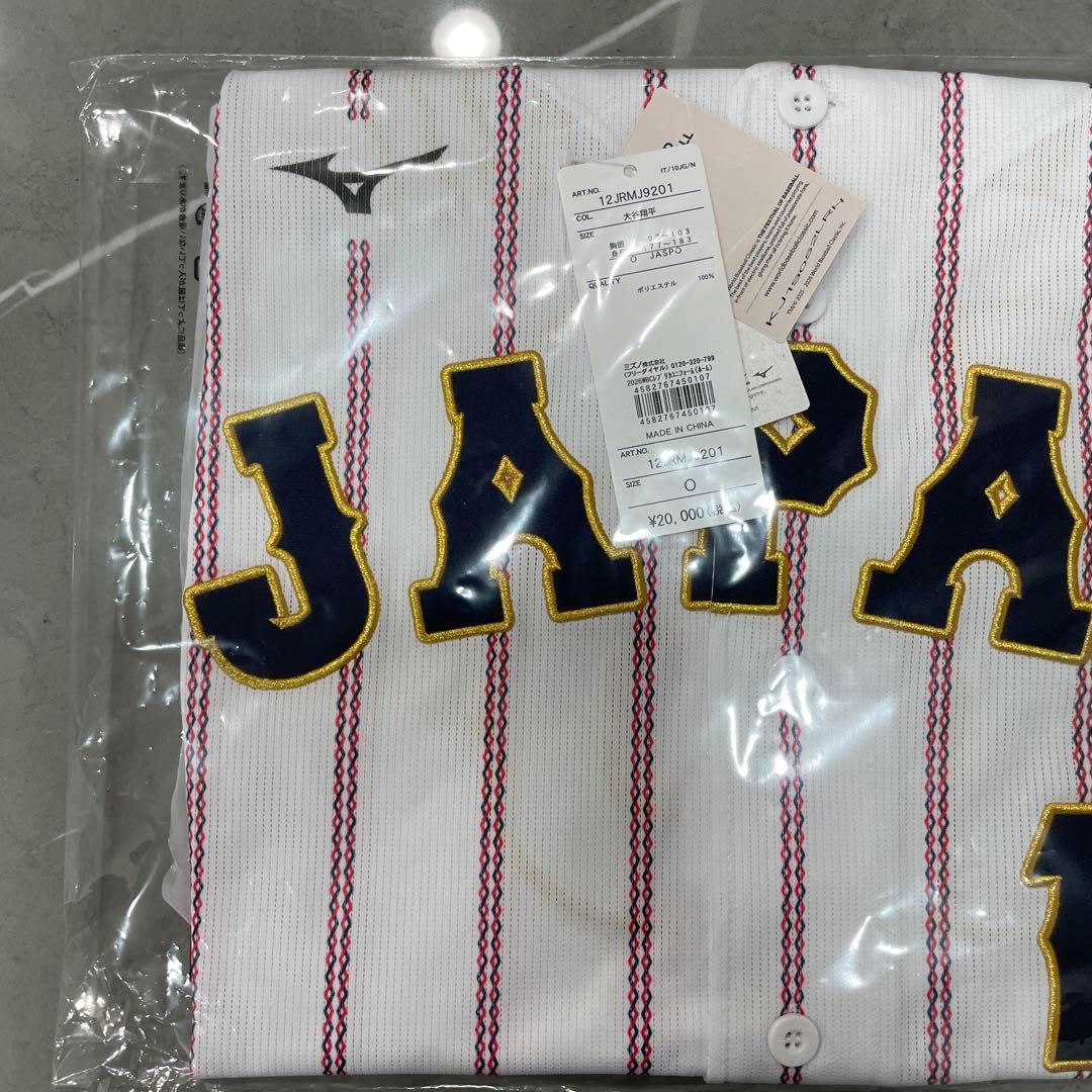 新品未使用品　大谷翔平 WBC2026 レプリカユニホーム　 Oサイズ　ホーム