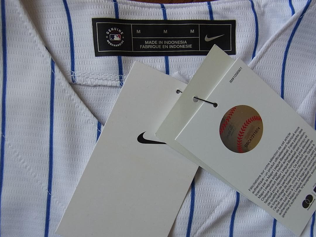 MLBシカゴ・カブス鈴木誠也公式ベースボールシャツ　タグ付き未使用品