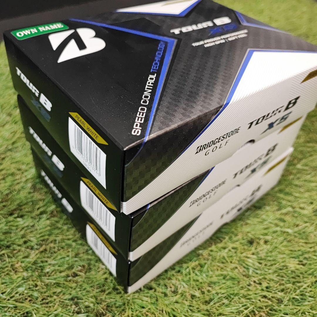 ブリヂストン 2020 TOUR B XS パールホワイト 3ダースオウンネーム