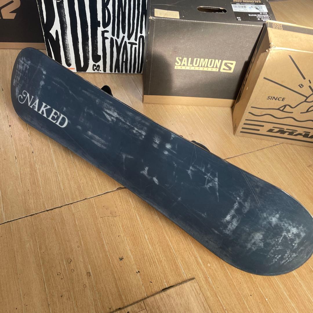 NAKID×ZUMA　キッズスノーボードセット　未使用バイン付3点セット