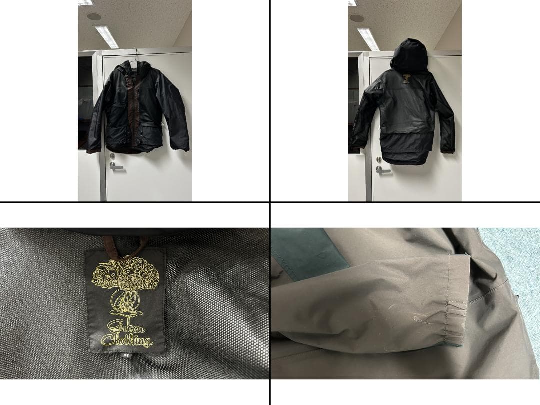 greenclothing oga jacket×４pocket pants M