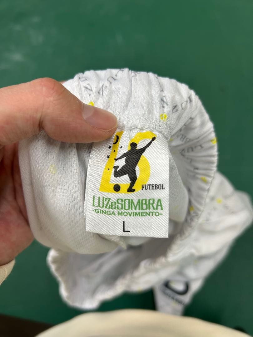 ルース　ルースイソンブラ　ジオメトリックプラクティスパンツ　L ホワイト