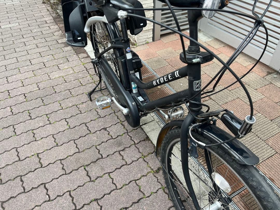 ちゃま　【引取限定】HYDEEⅡ 電動アシスト自転車 チャイルドシート付き