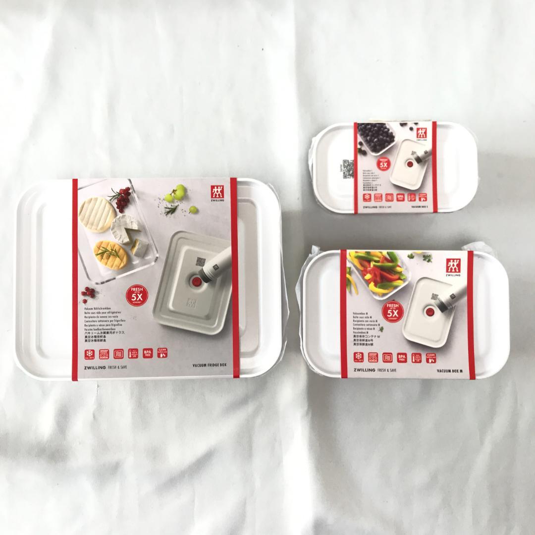 【新品未使用】ツヴィリング　フレッシュ&セーブ　真空ガラスコンテナ　A