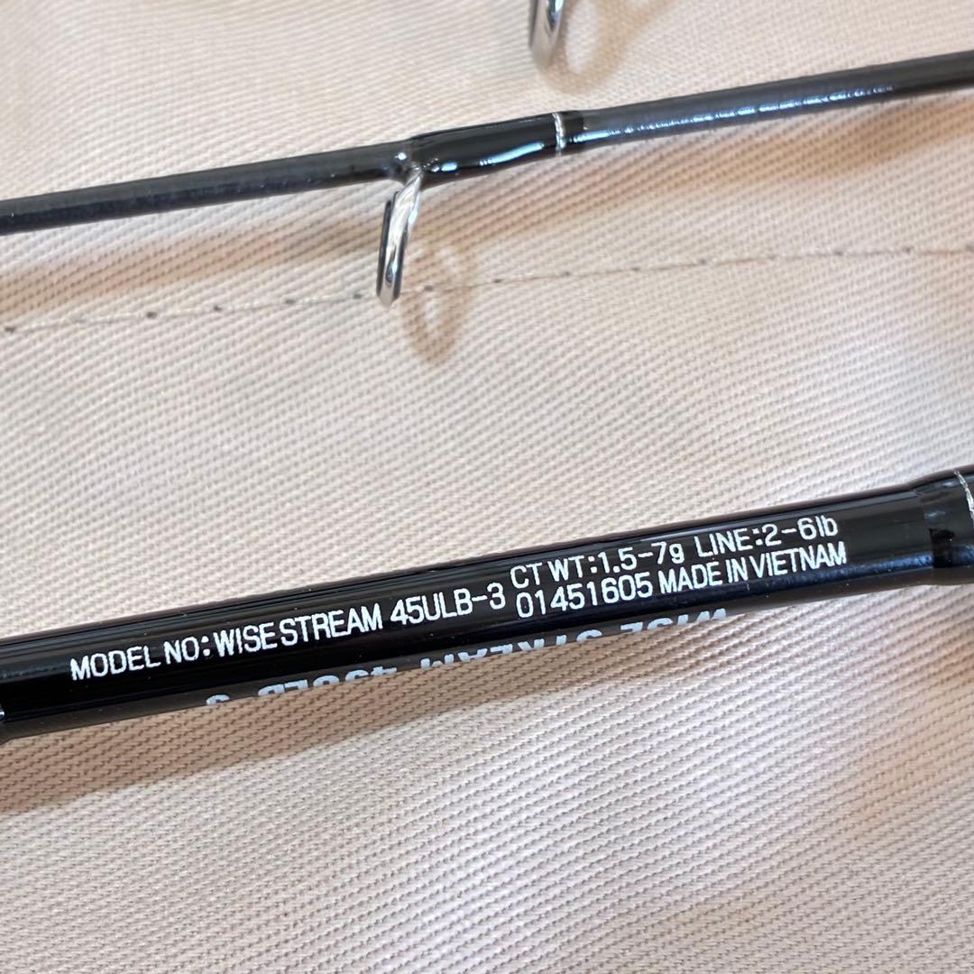 未使用 DAIWA ダイワ ワイズ ストリーム 45ULB-3