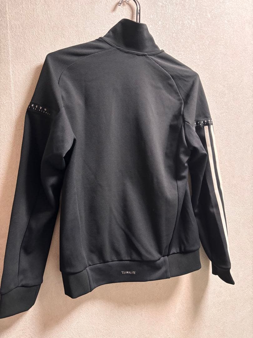 【新品・タグ付き】adidas ジャージセットアップ ブラック M UVカット