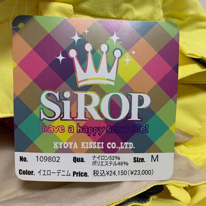 スノボ ウェア パンツ SiROP サイズM