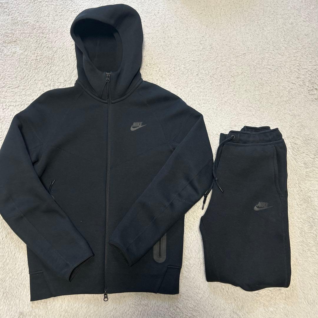 希少NIKE メンズ テックフリース セットアップ 廃盤 サイズS赤タグ 美品S