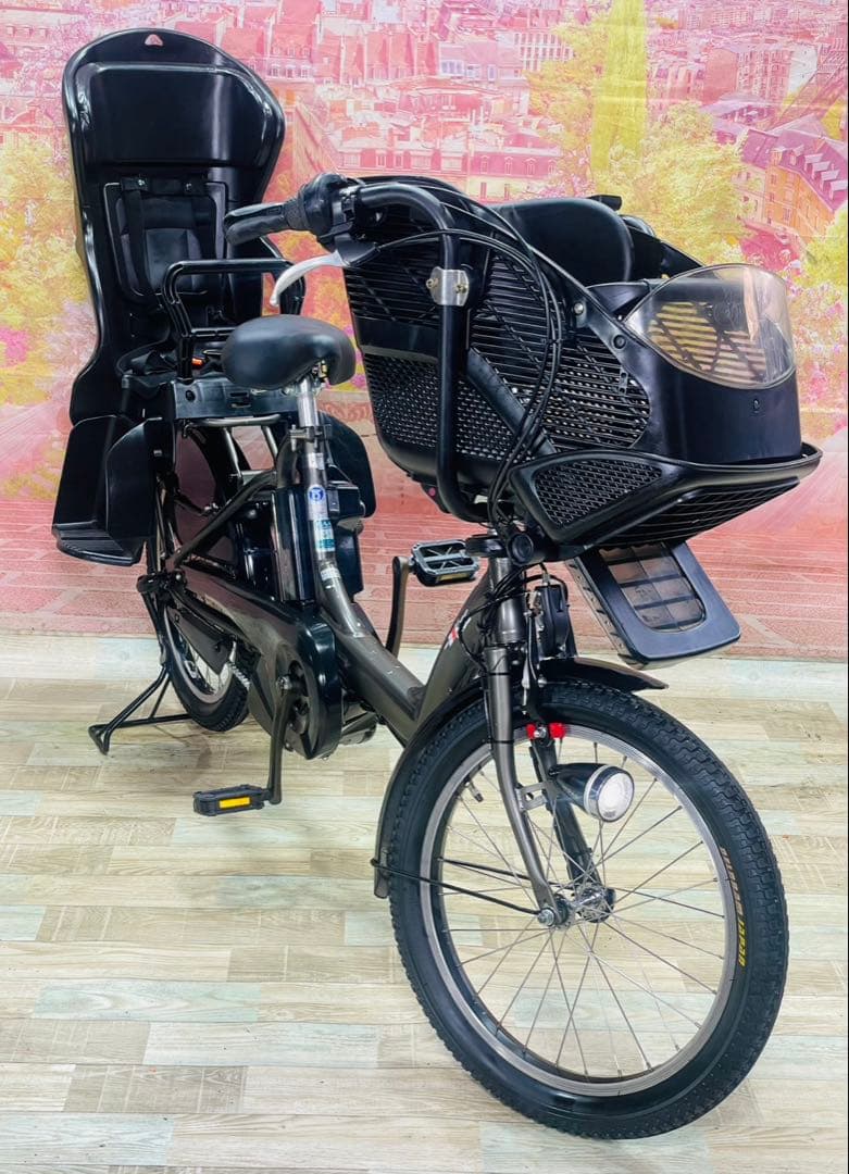 ZK3476 電動自転車 ヤマハ パスキス 子供乗せ 20インチ 送料無料