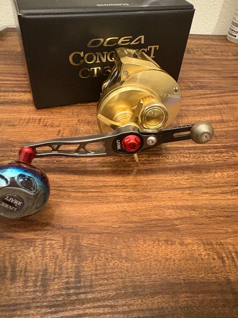 シマノ　オシアコンクエストCT 301PG リブレハンドル
