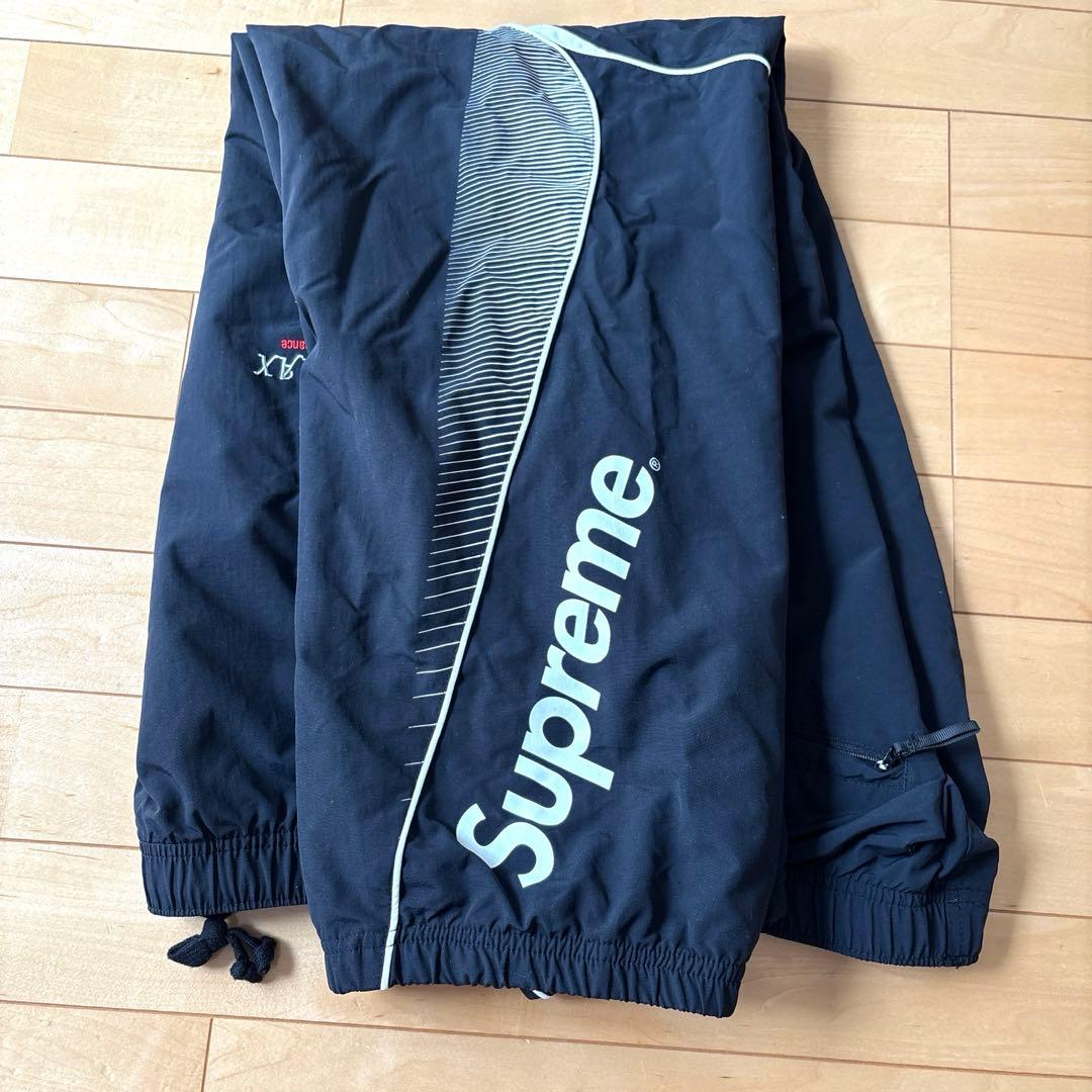【美品】supreme umbro track pant navyトラック L