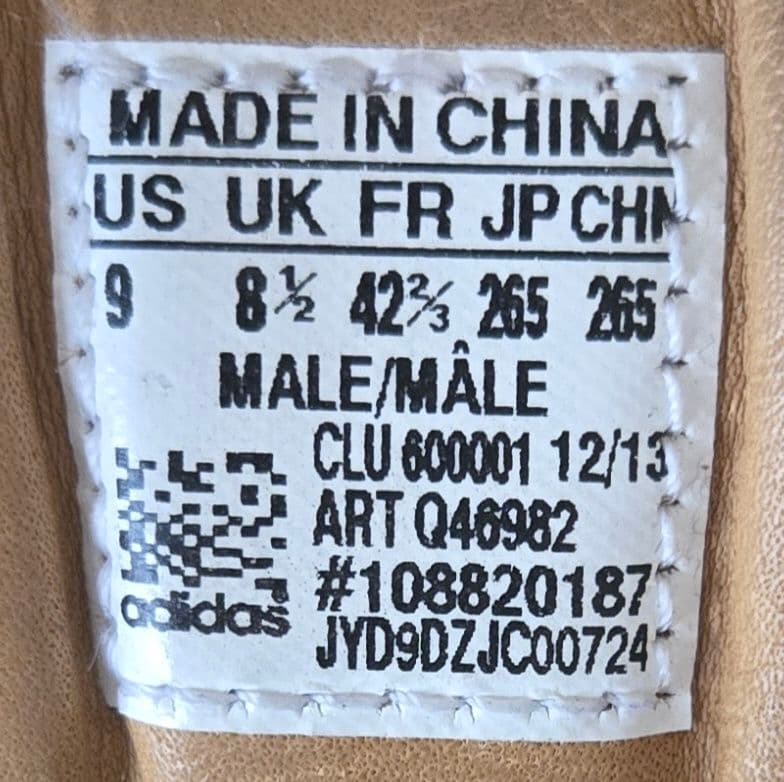 adidas 26.5ダイヤル式ホワイト& ブラック2足セット