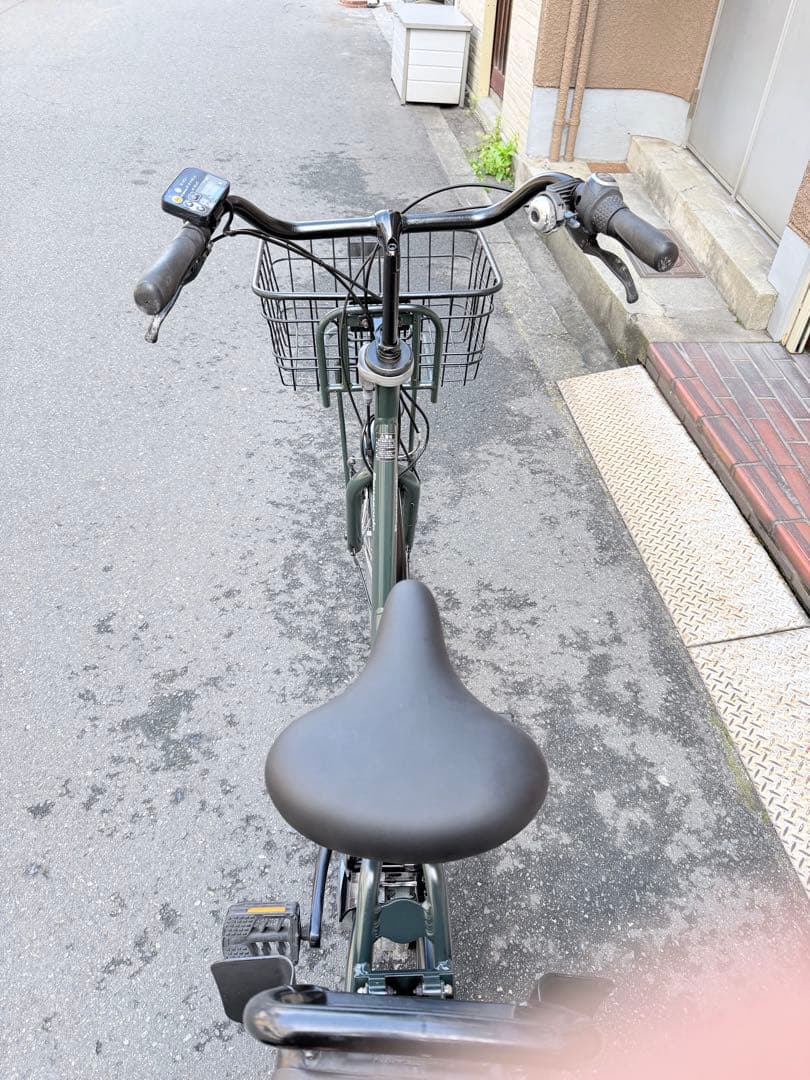 大阪府　子供乗せ　パナソニック　 電動アシスト自転車 チャイルドシート付き