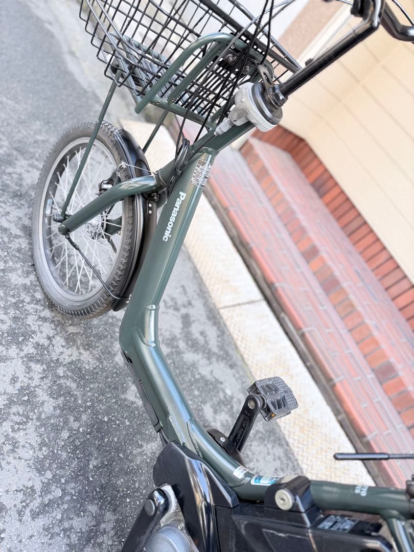 大阪府　子供乗せ　パナソニック　 電動アシスト自転車 チャイルドシート付き