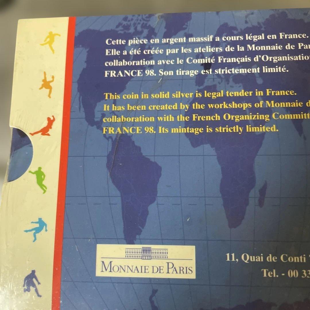 記念グッズ FRANCE 98 World Cup Official Coin