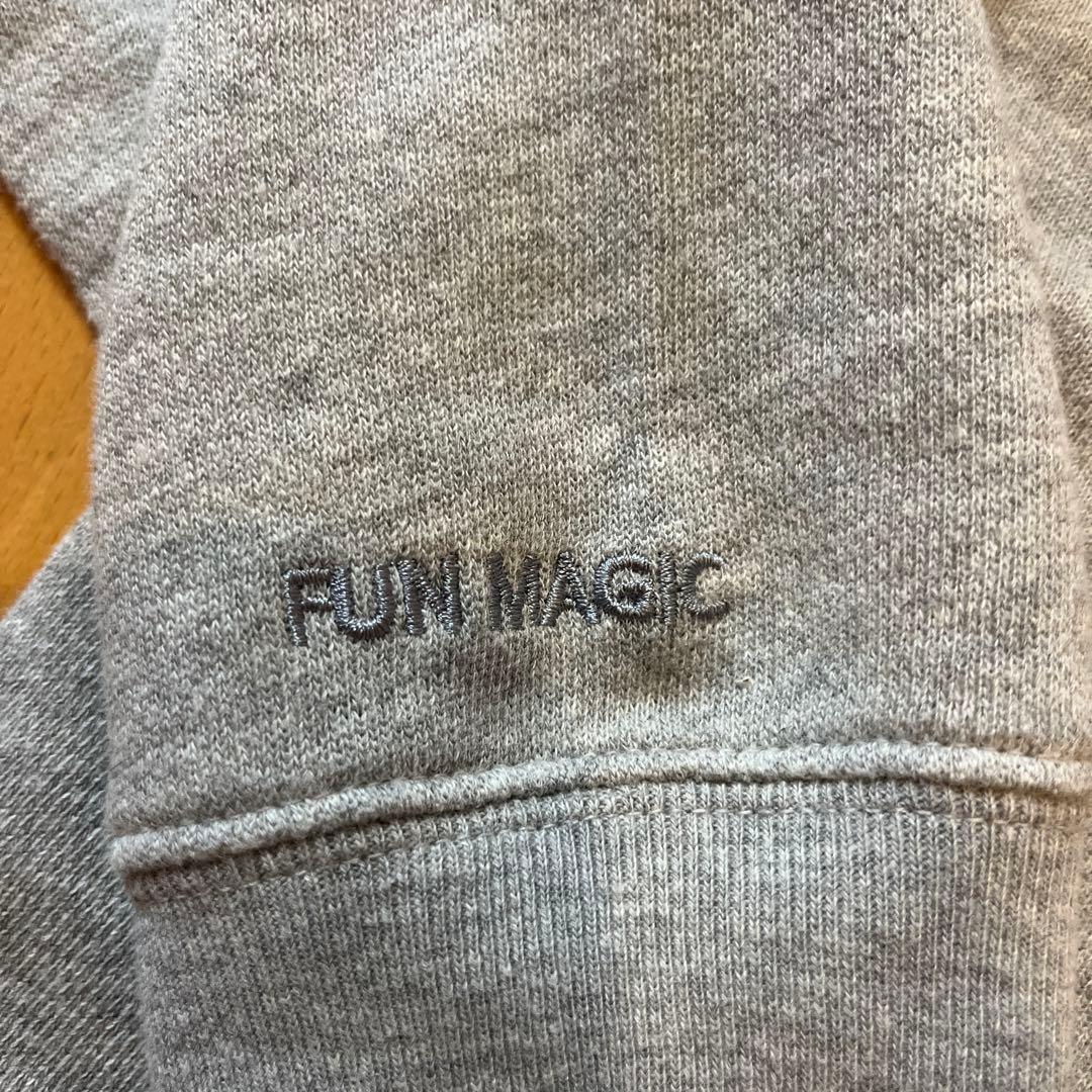 すしらーめんりく×KANGOL REWARD パーカーLグレー