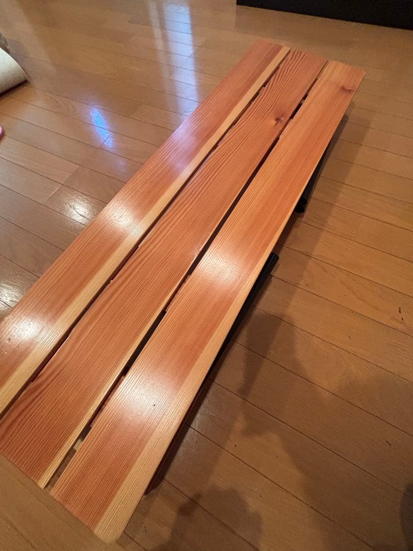 カステルメルリーノ ハイ&ローキャンパーテーブル100×60
