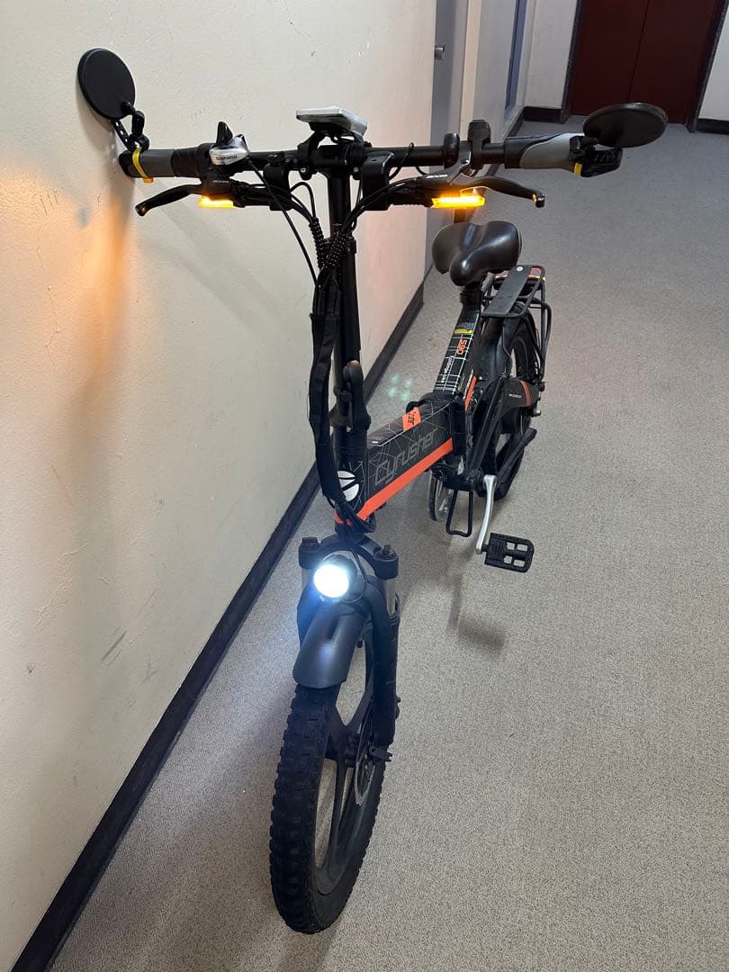 ⑤ Cyrusherサイラッシャー XF590 E-bike 電動アシスト自転車