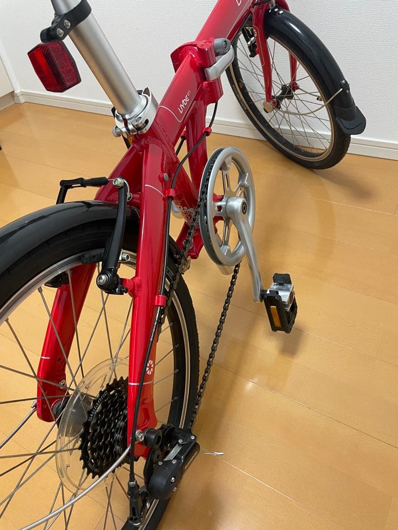 DAHON フォールディングバイク Vybe D7 20インチ　ダホン　軽量　赤